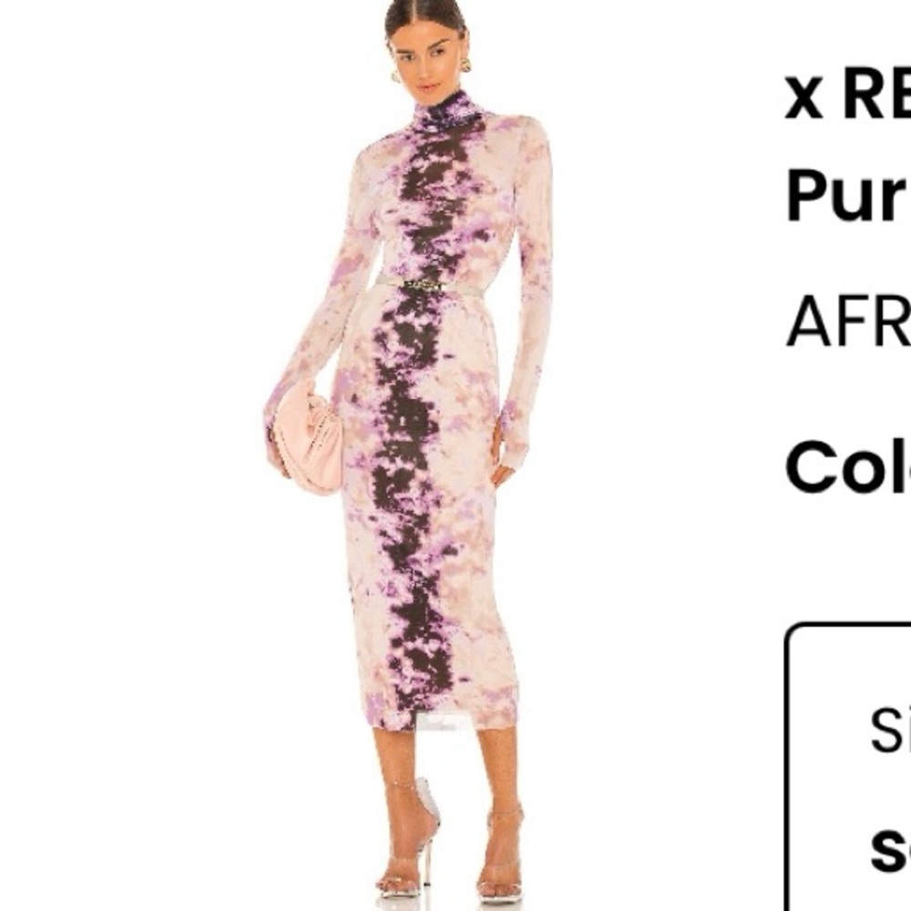 NWT AFRM mesh dress